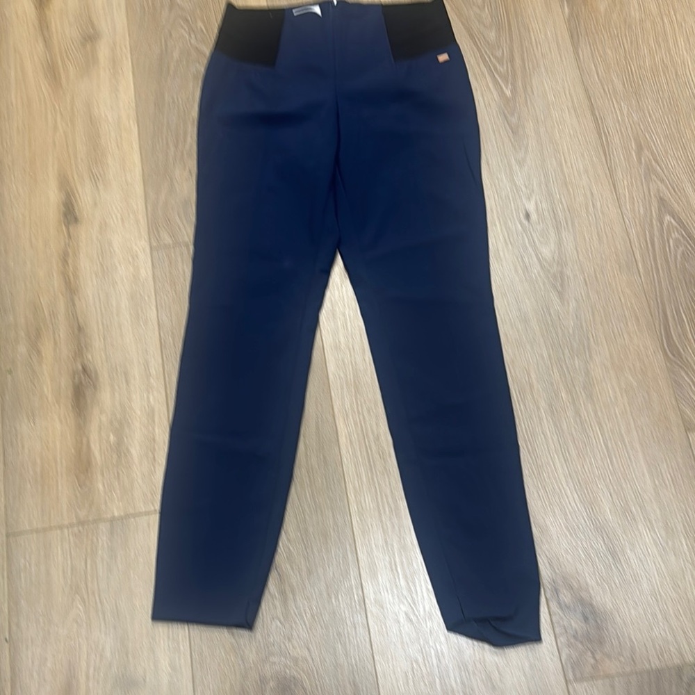 Escada Blue Skinny Pants Tailored Fit